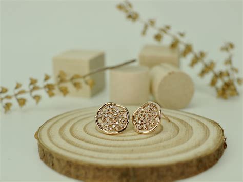K Rose Gold Diamonds Earrings Pointers Jewellers Fine Jewelry Retailer In Kuala Lumpur