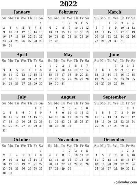 Free 2023 Calendar With Holidays Printable Mobila Bucatarie 2023