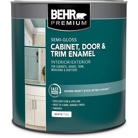 Behr Premium Cabinet Door And Trim Interiorexterior Semi Gloss Enamel