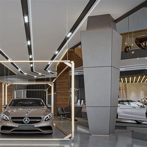 Car Showroom Design Behance