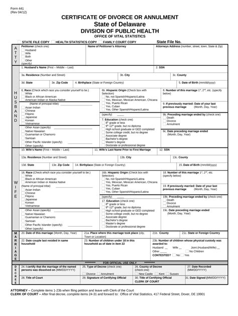Vital Statistics Form Delaware Fill Out And Sign Printable PDF Template SignNow