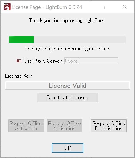 License Expiration Date 2 By MCLightworks LightBurn Software