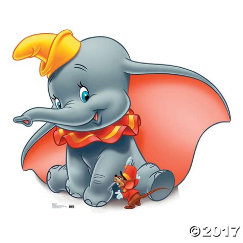 Dumbo Cardboard Stand Up Disney Drawings Dumbo The Elephant Disney