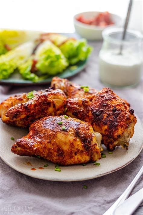 fryer chicken thighs air recipe crispy boneless skinless recipes breast basic baked xl dinner easy wing