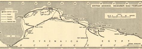 North African Campaign December 1940 April 1941 World War 2 Libya