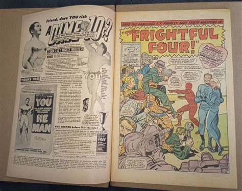 Fantastic Four 36 March 1965 First Appearance Of Frightful Four