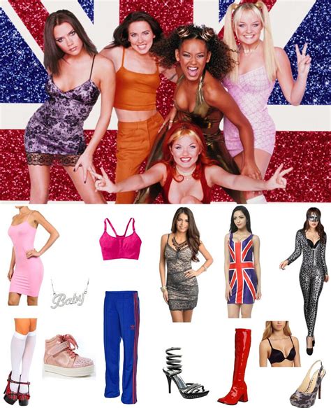 Spice Girls Costume Carbon Costume Diy Dress Up Guides For Cosplay And Halloween