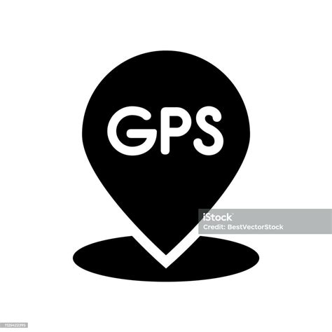 Gps Location Icon Trendy Gps Location Logo Concept On White Background