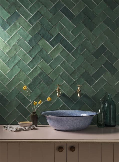 Emerald Green Bathroom Tiles Trendedecor