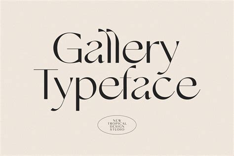Gallery Modern Font Display Fonts Creative Market