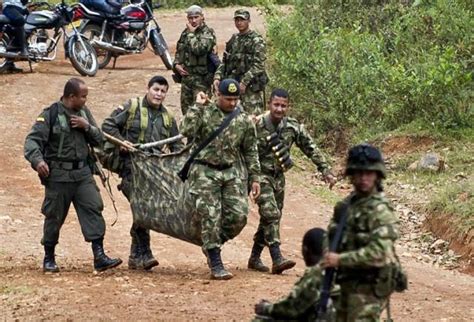 Farc Kill 10 Colombian Soldiers In Pre Dawn Attack