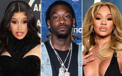 cardi b responds to rumors of offset cheating with saweetie izzso news travels fast