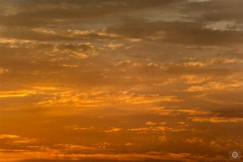 Orange Sunset Sky And Clouds Background High Quality Free Backgrounds