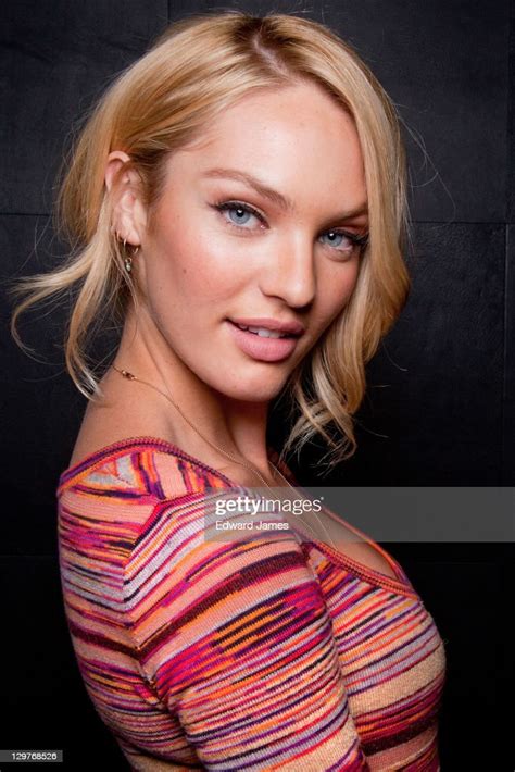 Candice Swanepoel Poses At Victorias Secret Holiday 2011 Collection