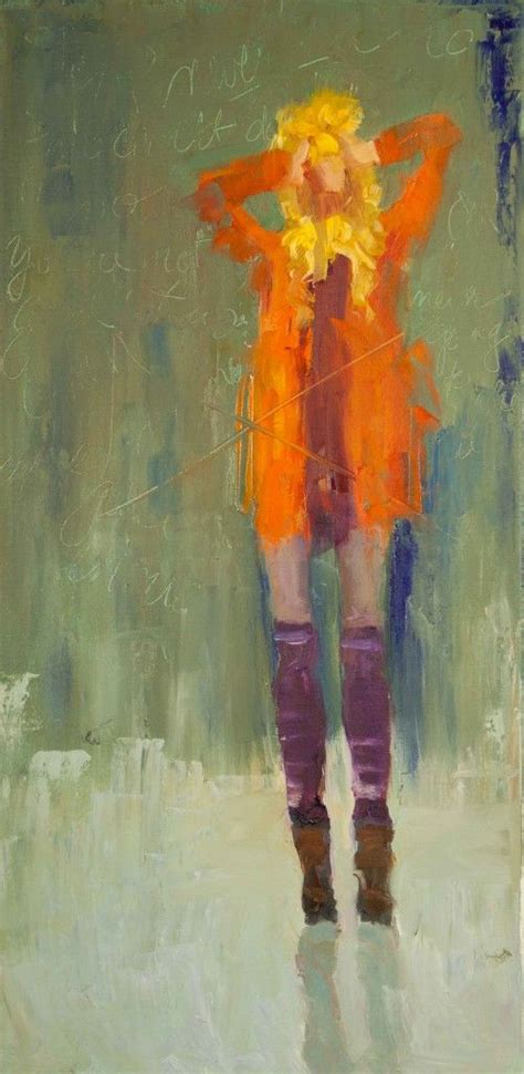 The Voices In My Head By Shelby Mcquilkin Abstract Figurative Oil