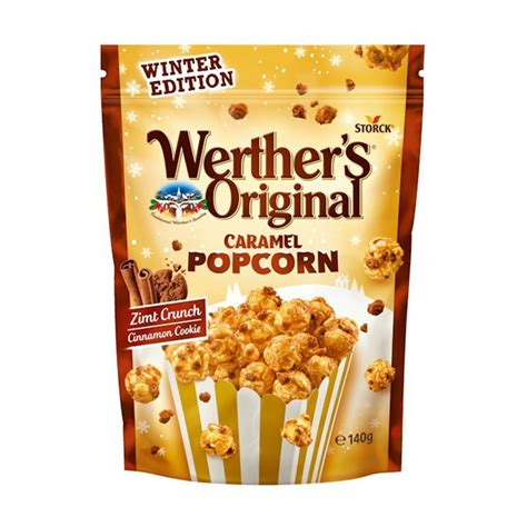 Werthers Original Caramel Popcorn Cinnamon Cookie