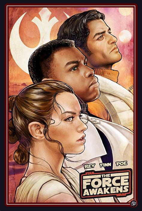 The Geeky Nerfherder Cool Art Star Wars The Force Awakens By