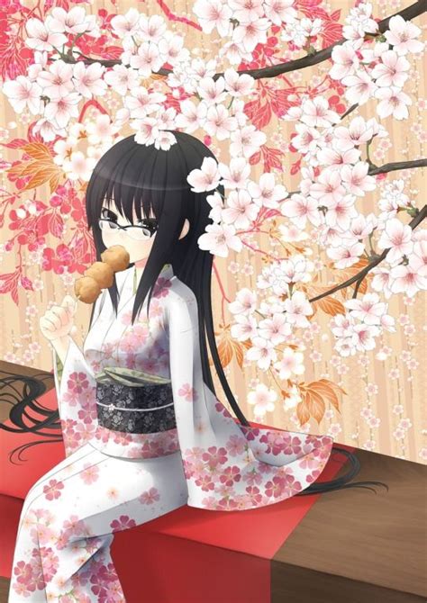 99 Best Images About Anime Girls In Kimonos On Pinterest