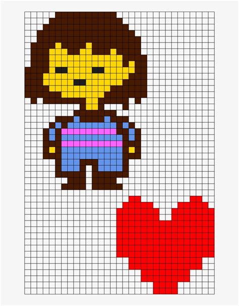 Mettaton Undertale Pixel Art Grid