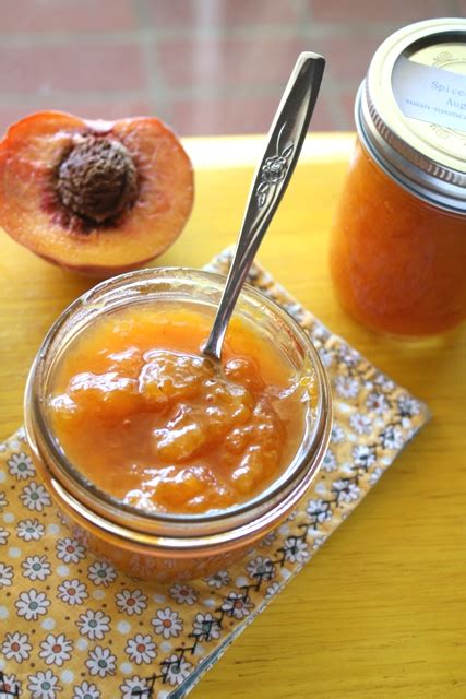 Spiced Peach Jam Recipe