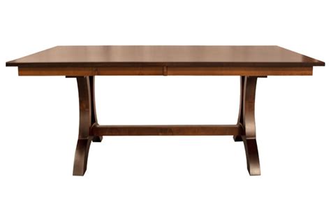 Rustic Quartersawn Oak Dining Table With Two Leaves