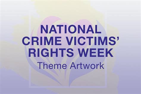 2021 national crime victims rights week theme artwork card office