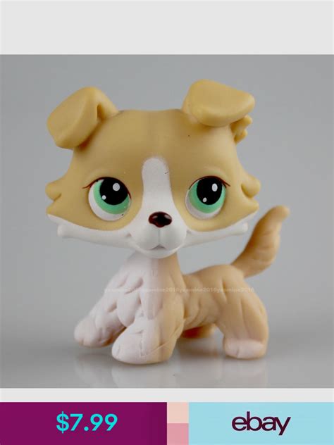 Hasbro Littlest Pet Shop Collie Dog 1542 Brigitte 2007 For Sale Online