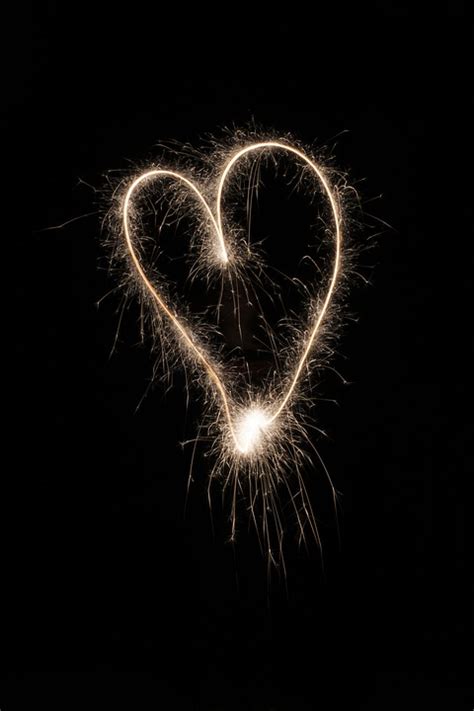 Free Photo Heart Love Symbol Fireworks Sparkler Romance Max Pixel