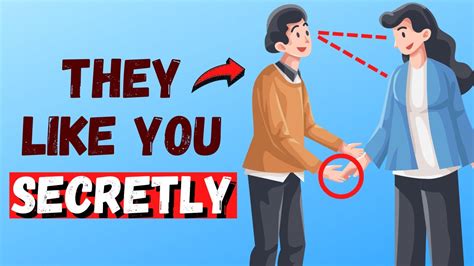 14 Body Language Signs Someone Secretly Likes You Psychology Youtube