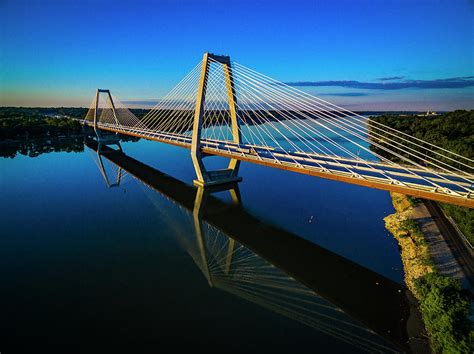 Lewis And Clark Bridge Photograph By Donnie Yeoman