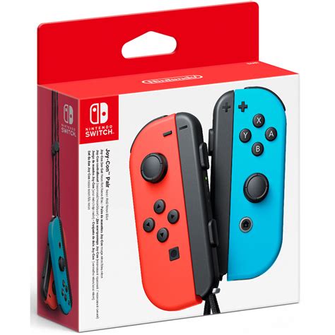 Combien Coûte Les Manette De Switch - Paire de manettes Joy-Con Bleu / Rouge - Nintendo Switch | Achat pas