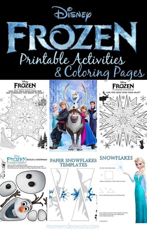 Select from 35870 printable crafts of cartoons, nature, animals, bible and many more. Disney FROZEN Printable Activities & Coloring Pages