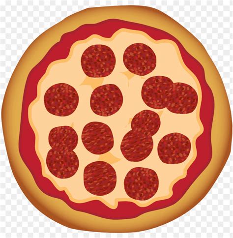 Transparent Cartoon Pizza Png Image With Transparent Background Toppng