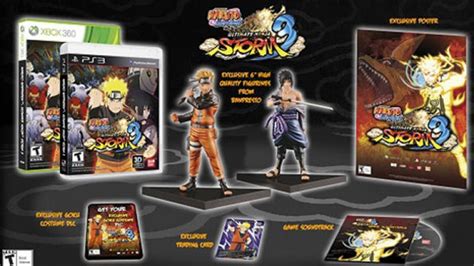 Naruto Shippuden Ultimate Ninja Storm 3 Pre Order Bonuses