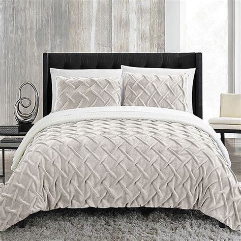 Chic Home Naama 3 Pc Comforter Set Color Beige Jcpenney Queen