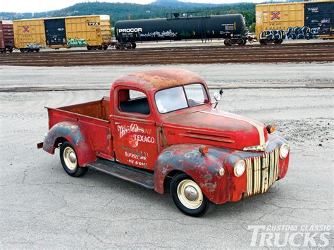 Vintage Ford Texaco Service Truck Custom Classic Trucks Magazine