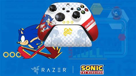 Sonic The Hedgehog Inspirierter Xbox Controller Von Razer In