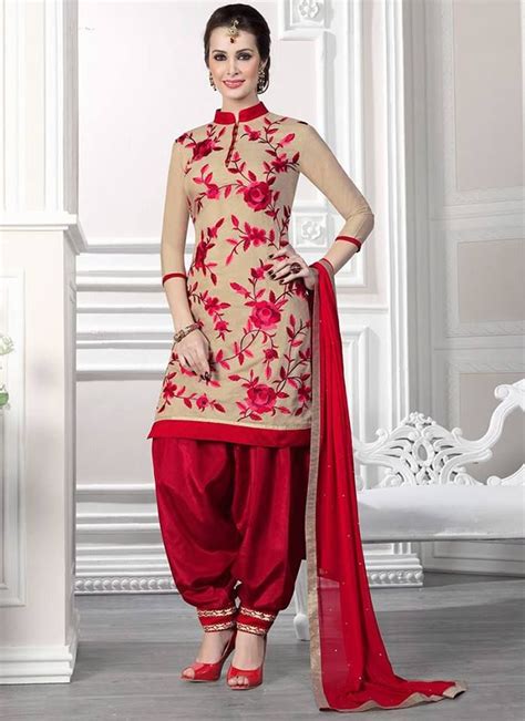 5 Stylish Patiala Salwar Kameez Designs 2015 Индийские наряды Стильные платья Модные стили