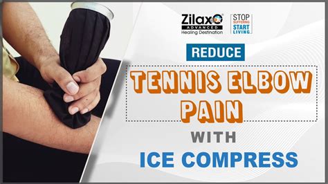 This will get the medicine working in your system so that it can stop pain before it even starts. Reduce Tennis Elbow Pain with Ice Compress | Tennis Elbow ...