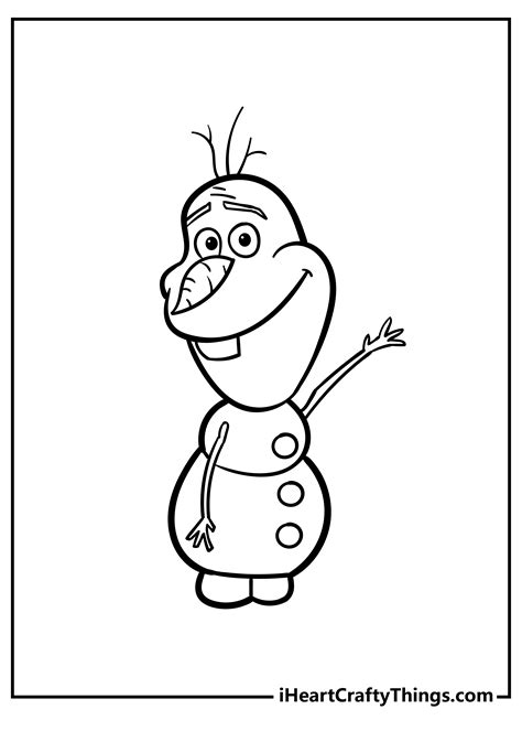 Olaf Printable Coloring Pages Home Interior Design