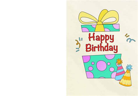 Free Printable Happy Birthday Card Cupcake
