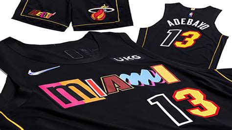 Miami Heat Unveil ‘miami Mashup Uniforms Debuting This Season Nbc 6 South Florida