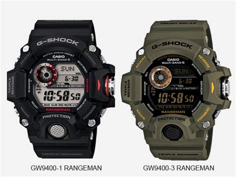 Great savings & free delivery / collection on many items. G-Shock GW-9400 Rangeman Military Watches For Urban Survival