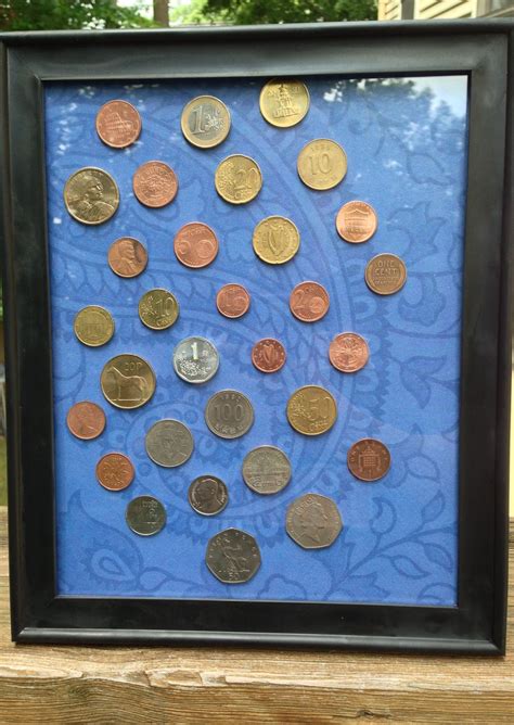 Frame Foreign Currency From Countries You Visit Nice Way To Display