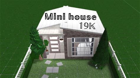 19k Tiny House Bloxburg With Tracy Youtube