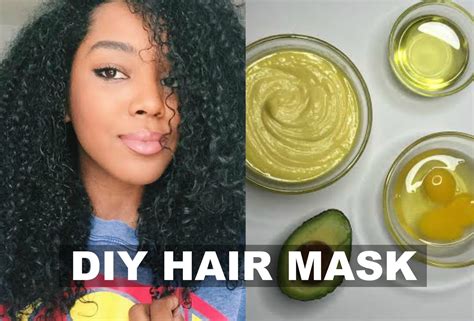 Whether your hair has a lose wave pattern, big ringlets, or kinky curls, there's a another tip for choosing hair care products is to know your hair's quality and texture. DIY Hair Mask With Organic Mayo And Avocado For Natural ...