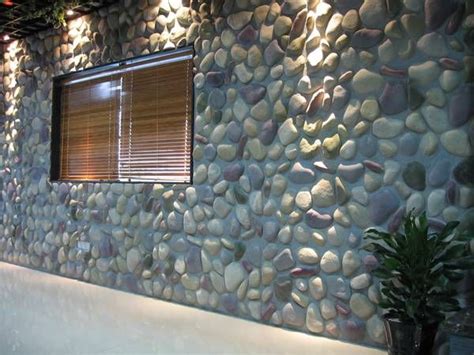 Large River Rock Wall Panels Exterior Paint Colors For House Stone