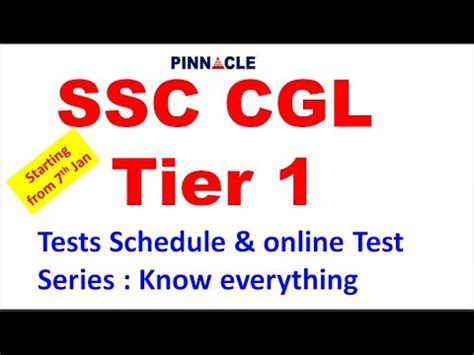 Know Everything About Ssc Cgl Online Test Series Starting From Th Jan YouTube