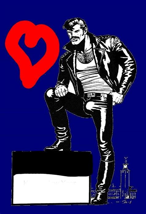 Pin By Stephen Lesh On Tom Of Finland Tom Of Finland Leather Men