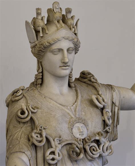 Athena So Called Athena Farnese Naples National Archaeological